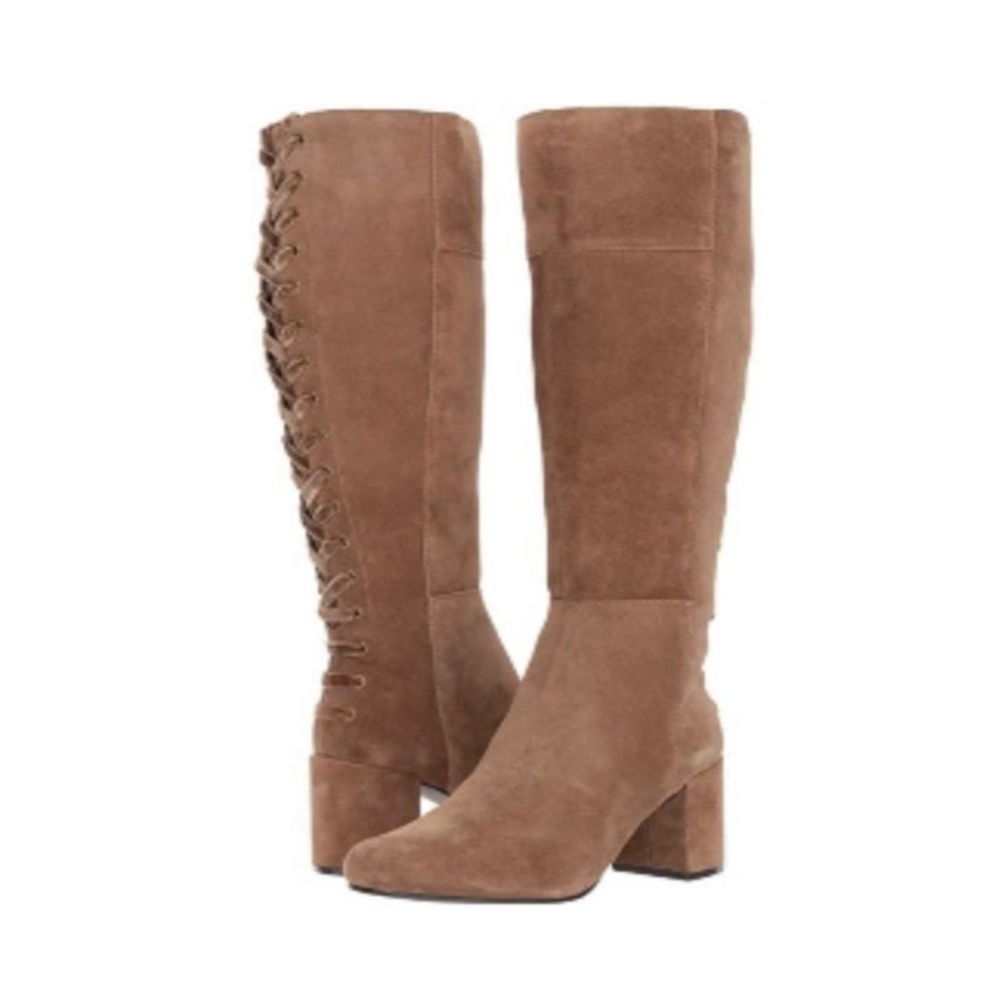 Very Volatile Women's Wynter Riding Boot | Knee high boots | Mocha (Size 7)